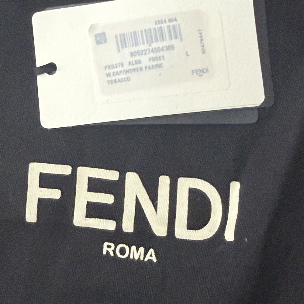 Brown Patterned Cap - image 9